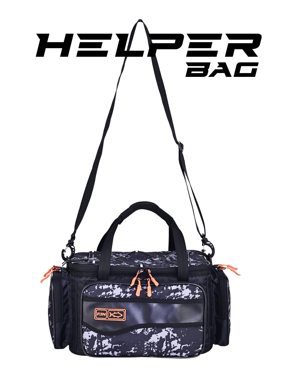Fujin Black Camo Helper Bag - Balıkçı Çantası
