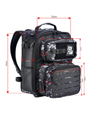 Fujin ProAji Back Pack Black Lime Balıkçı Sırt Çantası