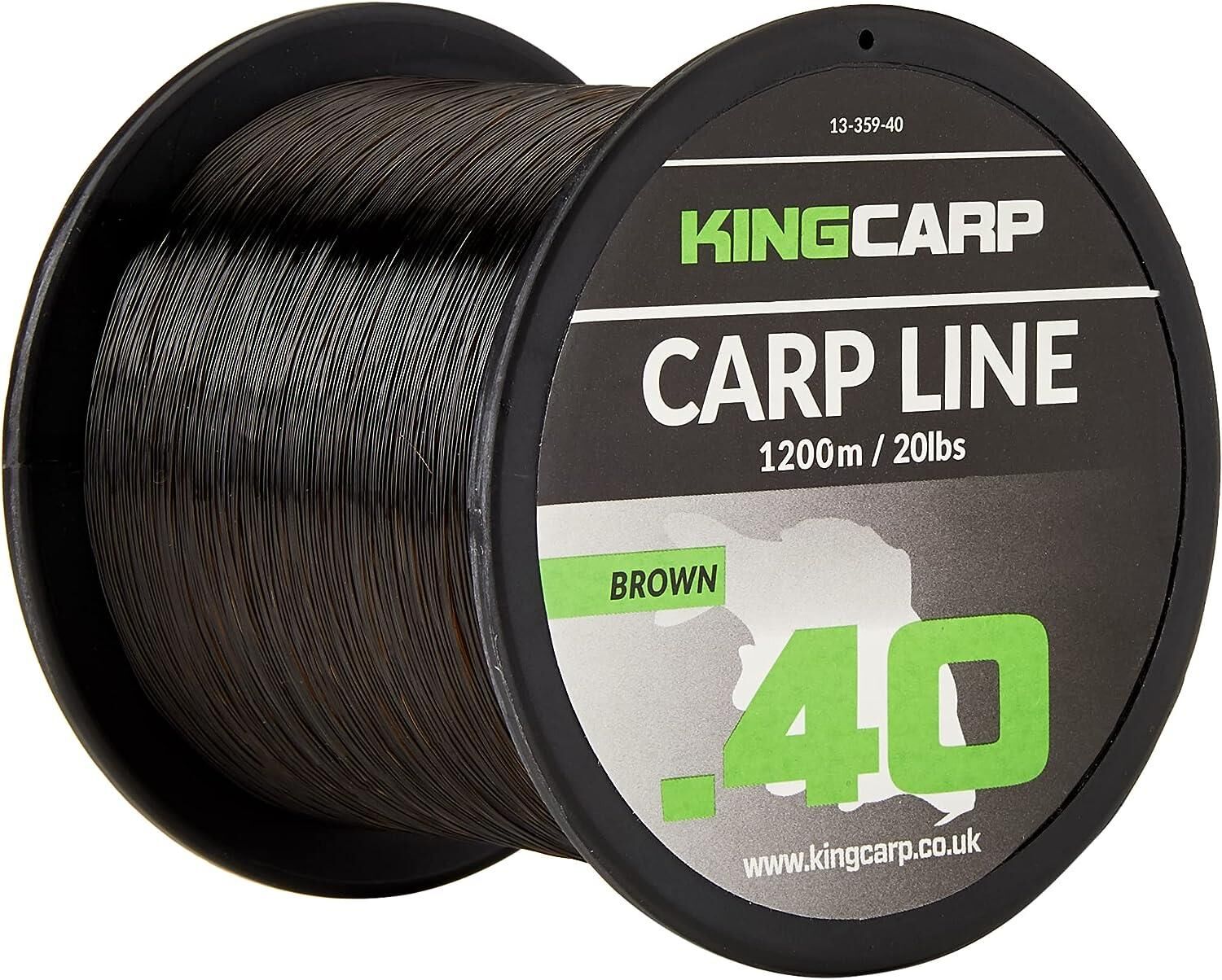 KingCarp Carp Line Kahve Sazan1200m Misinası