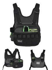 Fujin Tactical Vest Khaki Balıkçı Yeleği
