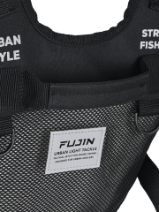Fujin Tactical Vest Black Balıkçı Yeleği