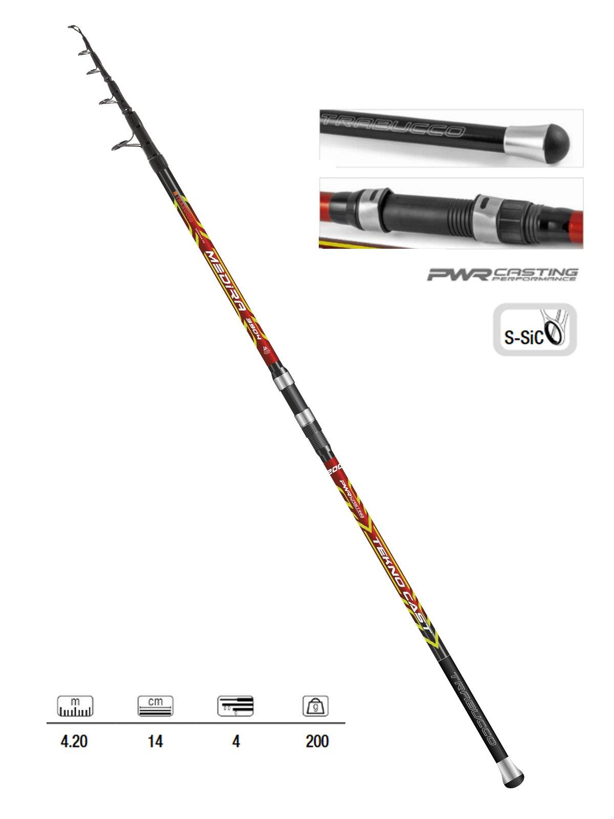 Trabucco Oceanic Master Surf 450cm 250gr 3 Parça Surf Olta Kamışı