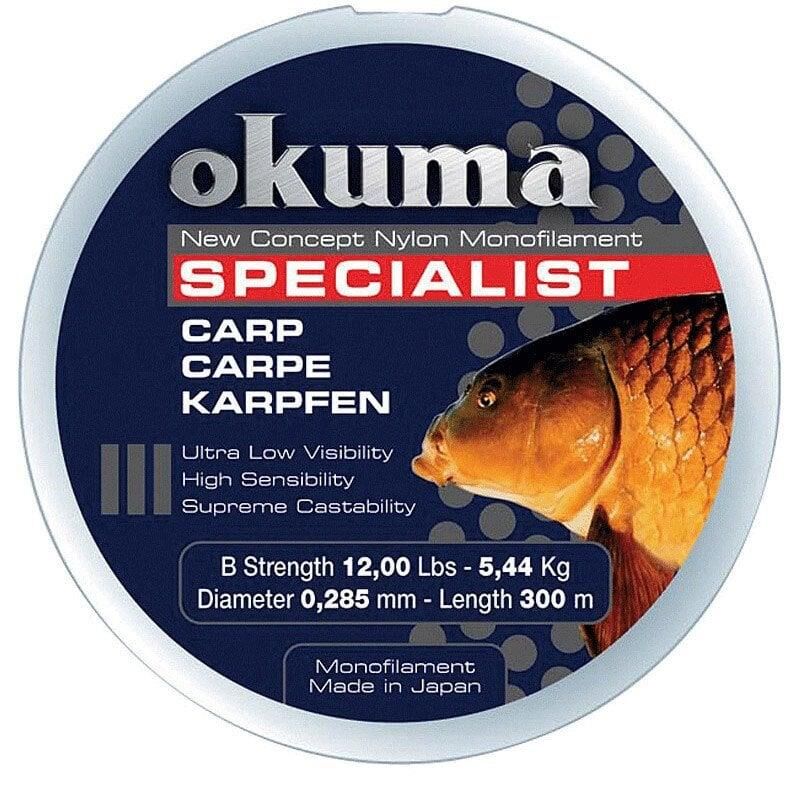 Okuma Carp 300 mt Camo Misina