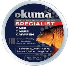 Okuma Carp 300 mt Camo Misina