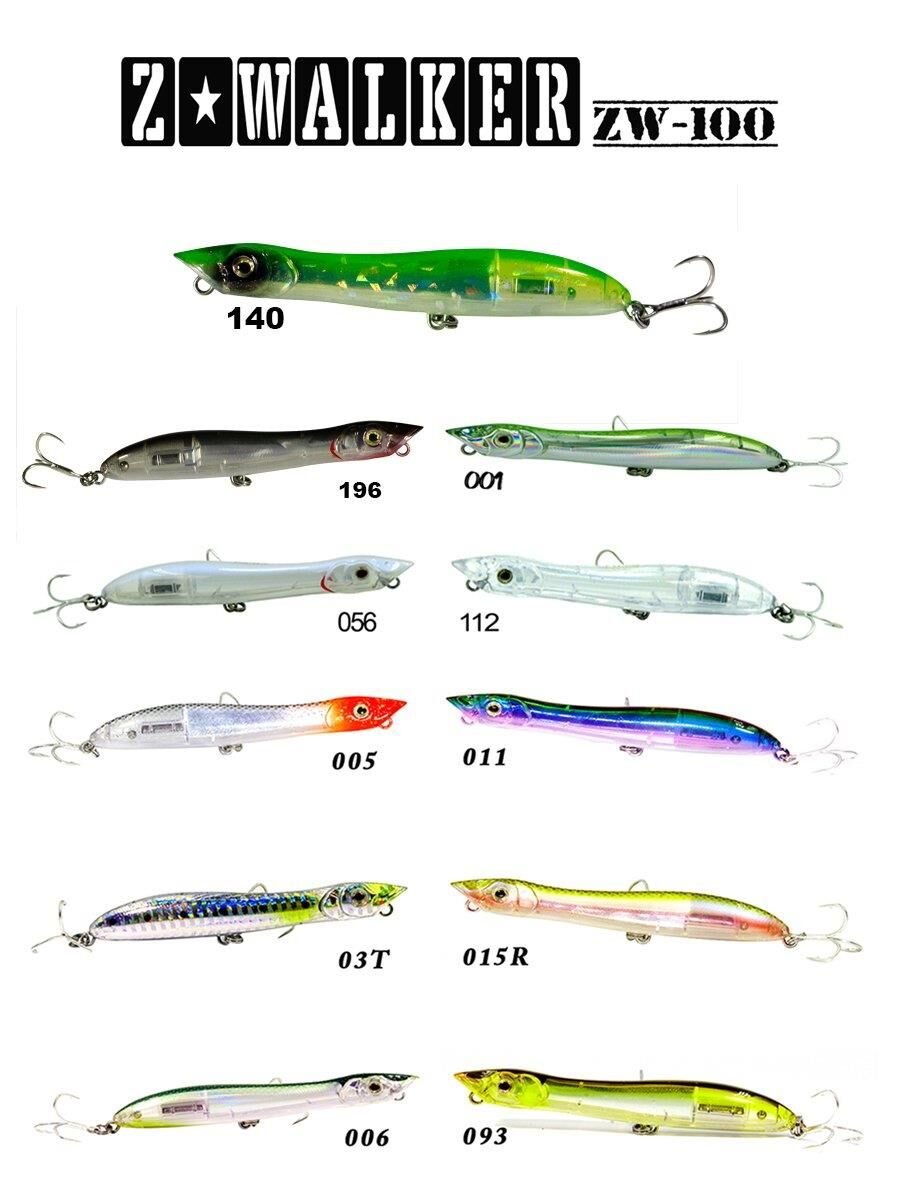 Fujin Z-Walker 100mm 11gr Su Üstü Maket Balık