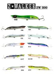Fujin Z-Walker 100mm 11gr Su Üstü Maket Balık