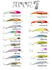 Fujin Ziggy 70mm 9.6gr Sinking LRF Maket Balık