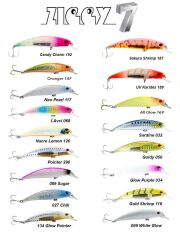 Fujin Ziggy 70mm 9.6gr Sinking LRF Maket Balık