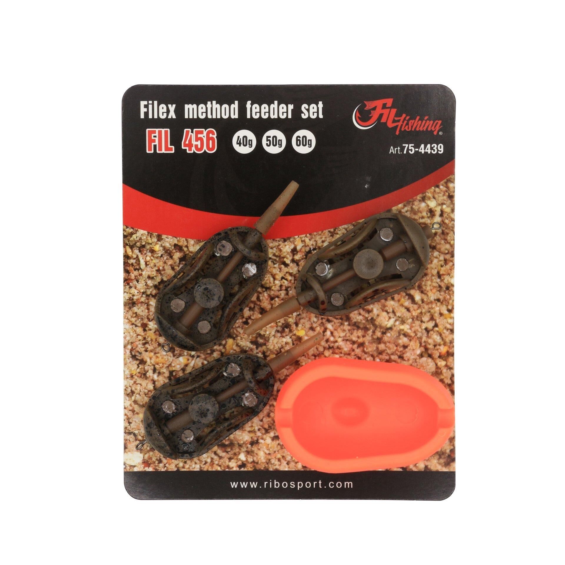 Fil Fishing Filex Method Feeder Set 40gr/50gr/60gr