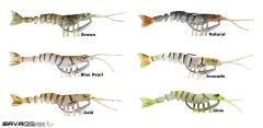 Savage gear TPE Manic Shrimp 10 cm 8 gr Suni Yem
