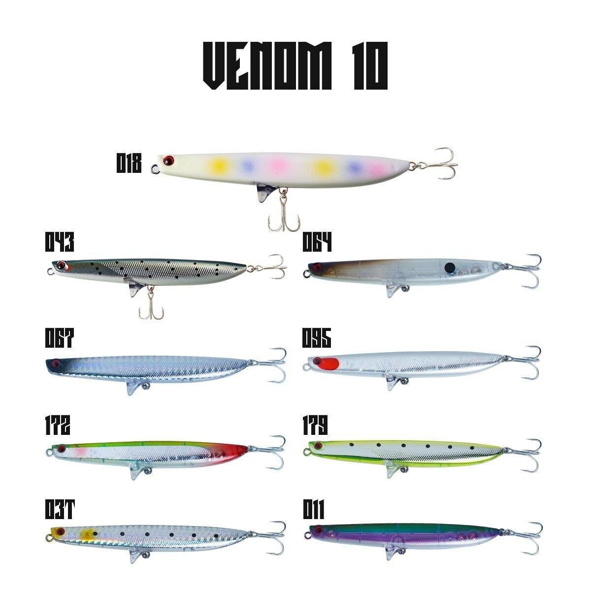 Fujin Venom 10 cm 10,5gr Su Üstü Maket Balık