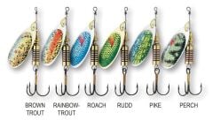 Dam Nature 3D Spinner Kaşık Brown Trout