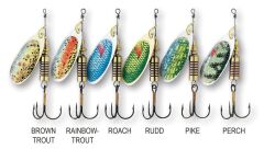 Dam Nature 3D Spinner Kaşık Brown Trout