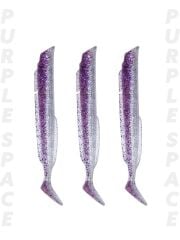Fujin Salt Eel Body 13cm x3 Silikon Yem Gövde