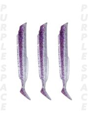 Fujin Salt Eel Body 13cm x3 Silikon Yem Gövde