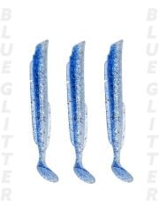 Fujin Salt Eel Body 13cm x3 Silikon Yem Gövde