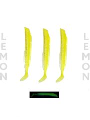 Fujin Salt Eel Body 13cm x3 Silikon Yem Gövde