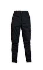 WearBear Polarlı Siyah Kargo Cep Pantolon