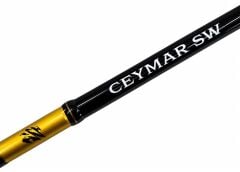 Okuma Ceymar SW Bass 256cm MH 15-56gr M-Fast 2 Parça Olta Kamışı