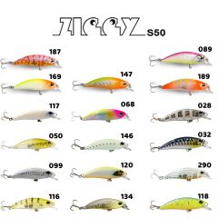 Fujin Ziggy 50mm 3.6gr LRF Maket Balık