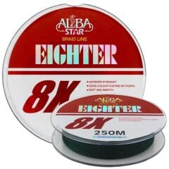 Albastar Eighter 250m 8x İp Misina Yeşil