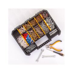 Süper Bag ASR-2098 Slim Organizer Malzeme Kutusu 14 Bölmeli