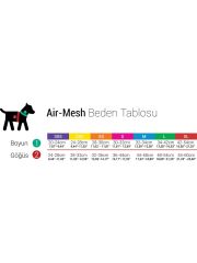 TailPetz Airmesh Göğüs Tasması Emerald