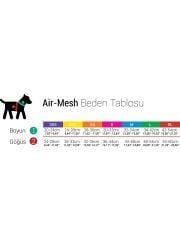 TailPetz Airmesh Göğüs Tasması Emerald