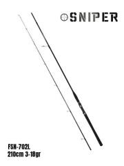 Fujin Sniper 210cm 3-18gr Light Spin Olta Kamışı